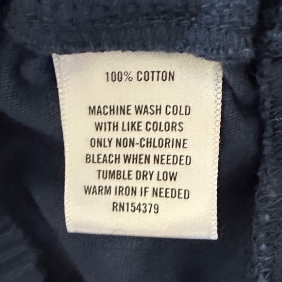 Aeropostale Slate Blue Athletic Shorts with White Accents Small - Picture 3 of 7